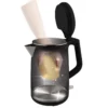 Tefal KO3718 electric kettle 1.5 L 2400 W Black, Stainless steel