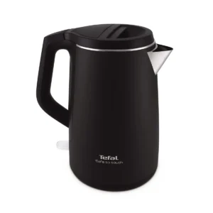 Tefal KO3718 electric kettle 1.5 L 2400 W Black, Stainless steel