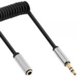 InLine 99283 audio cable 3 m 3.5mm Aluminium, Black