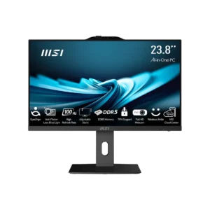 MSI Pro AP242P 14M-622IT All-in-One PC/workstation Intel® Core™ i7 i7-14700 60.5 cm (23.8″) 1920 x 1080 pixels 16 GB DDR5-SDRAM 512 GB SSD Windows 11 Pro Wi-Fi 6E (802.11ax) Black