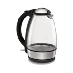 Tefal Glass Vision electric kettle 1.7 L 2400 W Black, Stainless steel, Transparent
