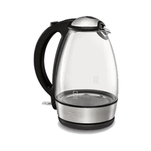 Tefal Glass Vision electric kettle 1.7 L 2400 W Black, Stainless steel, Transparent