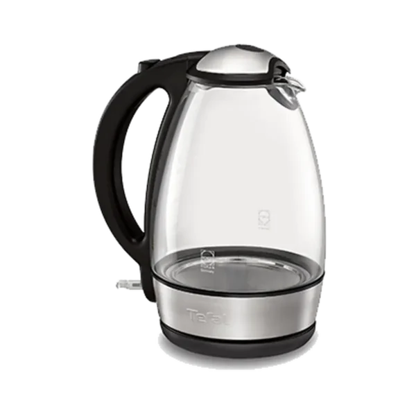 Tefal Glass Vision electric kettle 1.7 L 2400 W Black, Stainless steel, Transparent