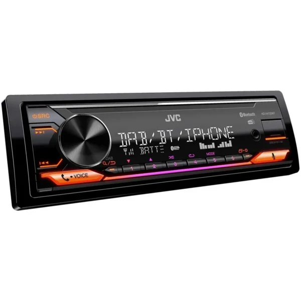 JVC KD-X472DBT Black 50 W Bluetooth