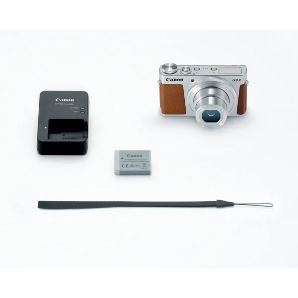 Canon PowerShot G9 X 1″ Compact camera 20.2 MP CMOS 5472 x 3648 pixels Brown, Silver