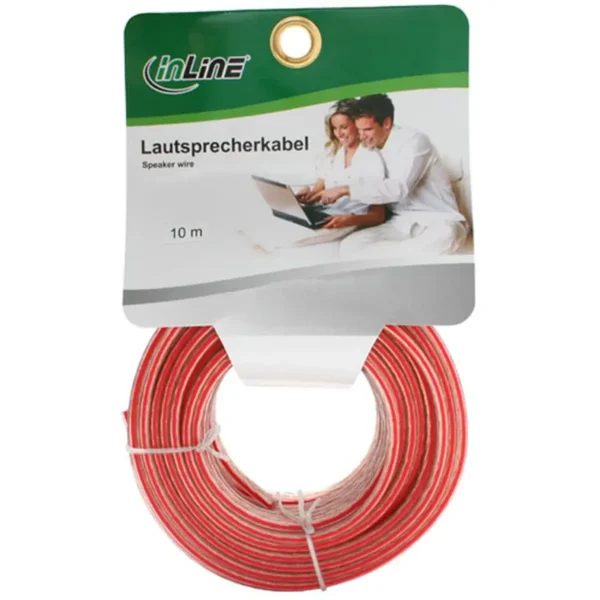 InLine 98110T audio cable 10 m Transparent