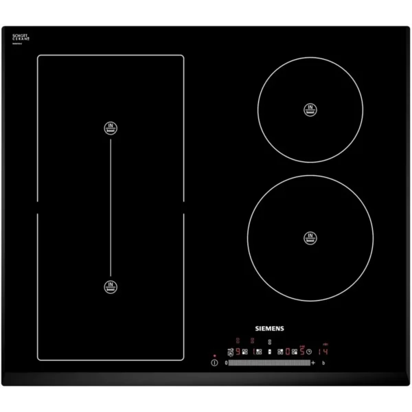 Siemens EH651FT17E hob Black Built-in Zone induction hob 4 zone(s)