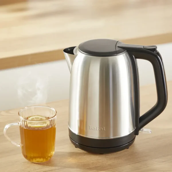 Tefal Subito KO5S0DE0 electric kettle 1.7 L 2400 W Black, Stainless steel