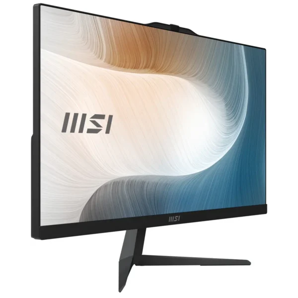 MSI Modern AM242 12M-861FR Intel® Core™ i3 i3-1215U 60.5 cm (23.8″) 1920 x 1080 pixels All-in-One PC 8 GB DDR4-SDRAM 512 GB SSD Windows 11 Pro Wi-Fi 6 (802.11ax) Black