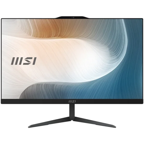 MSI Modern AM242 12M-861FR Intel® Core™ i3 i3-1215U 60.5 cm (23.8″) 1920 x 1080 pixels All-in-One PC 8 GB DDR4-SDRAM 512 GB SSD Windows 11 Pro Wi-Fi 6 (802.11ax) Black
