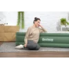 Bestway ToughLite TPU Queen Air Mattress Queen with Built-in AC Pump 2.03 m x 1.52 m x 46 cm