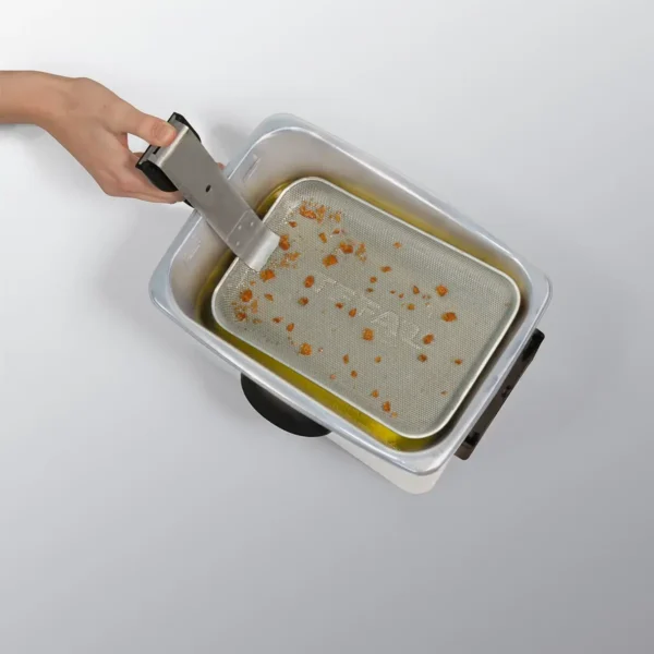 Tefal Filtra Pro Inox & Design 4L FR4052 Single Stand-alone 3000 W Black, Stainless steel