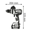 Bosch GSB 18V-85 C 2100 RPM Keyless Black, Blue, Red
