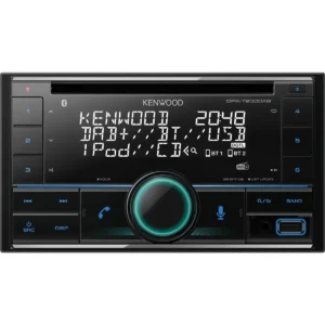 Kenwood DPX-7200DAB car media receiver Black 50 W Bluetooth