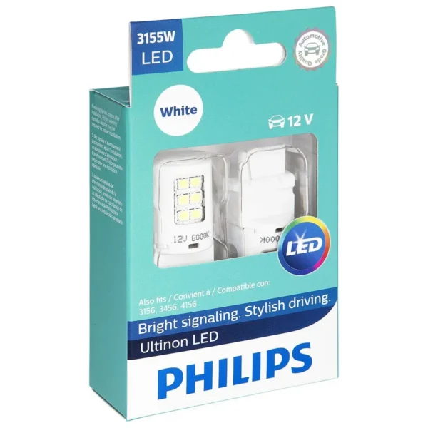 Philips 3155ULWX2 car light bulb P27 LED