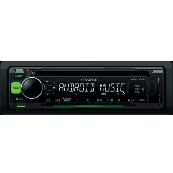 Kenwood KDC-100UG car media receiver Black 200 W