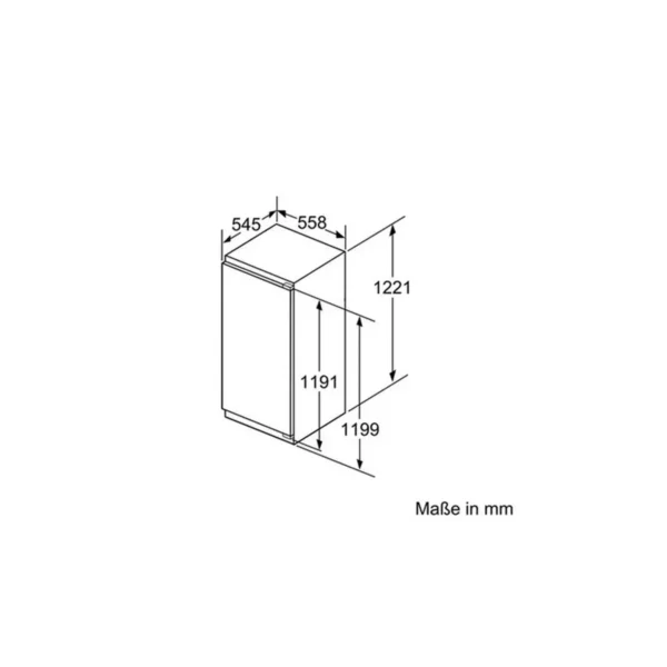 Siemens KI41RAF30G fridge Built-in 215 L White