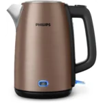 Philips Viva Collection HD9355/92 electric kettle 1.7 L 1900 W Black, Copper
