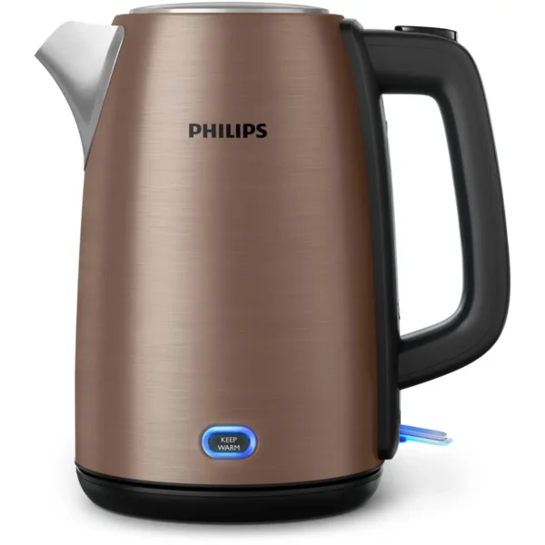 Philips Viva Collection HD9355/92 electric kettle 1.7 L 1900 W Black, Copper