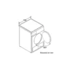 Siemens WT44B500FF tumble dryer Freestanding Front-load 8 kg White