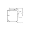 Siemens WT44B500FF tumble dryer Freestanding Front-load 8 kg White