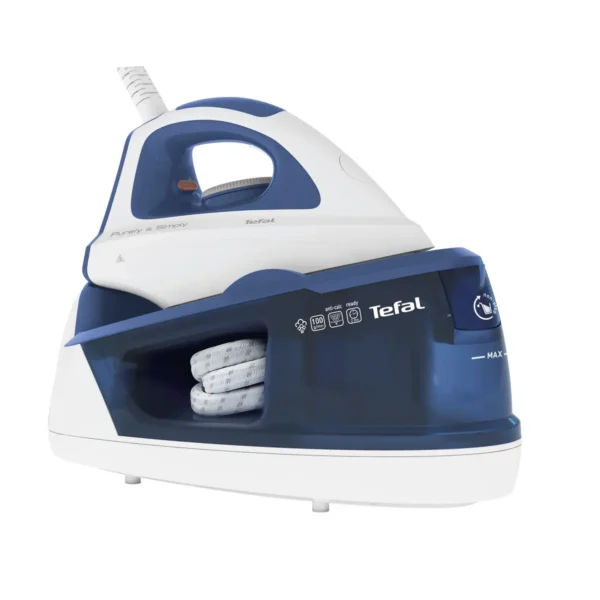 Tefal SV5030 steam ironing station 1.2 L Ceramic soleplate Blue, White