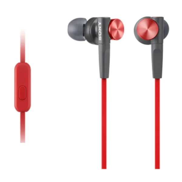 Sony MDR-XB50AP Headset Wired In-ear Calls/Music Black, Red