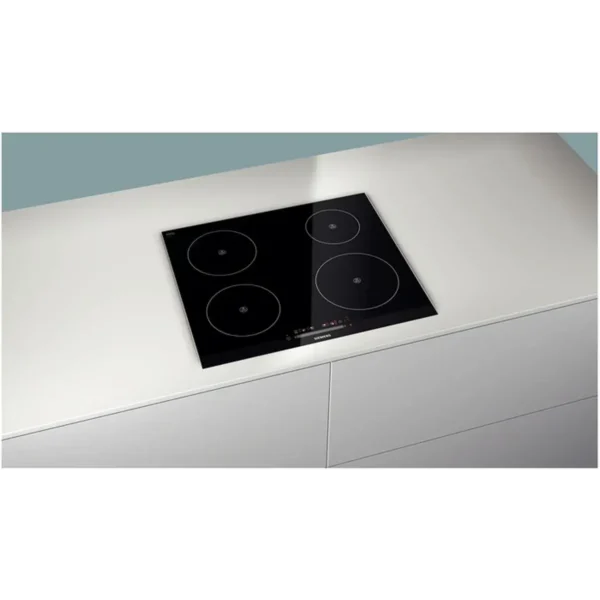 Siemens EH675FE17E hob Black, Stainless steel Built-in Zone induction hob 4 zone(s)