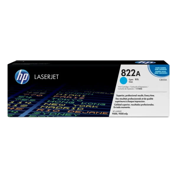 HP 822A Cyan Original LaserJet toner cartridge 1 pc(s)