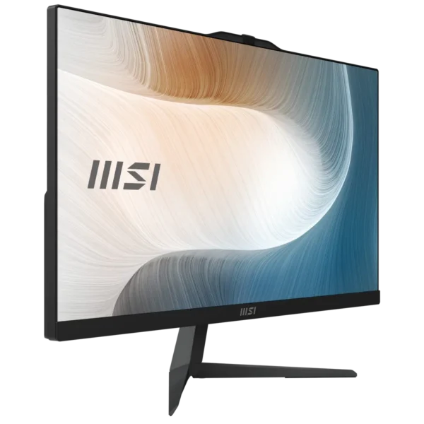 MSI Modern AM242P 1M-1204DE Intel Core 3 100U 60.5 cm (23.8″) 1920 x 1080 pixels All-in-One PC 16 GB DDR5-SDRAM 256 GB SSD Windows 11 Pro Wi-Fi 6E (802.11ax) Black