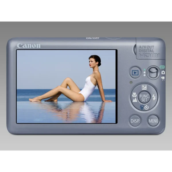 Canon Digital IXUS 120 IS 1/2.3″ Compact camera 12 MP CCD 4000 x 3000 pixels Blue