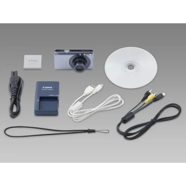 Canon Digital IXUS 120 IS 1/2.3″ Compact camera 12 MP CCD 4000 x 3000 pixels Blue