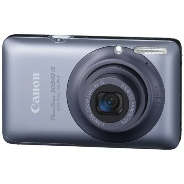 Canon Digital IXUS 120 IS 1/2.3″ Compact camera 12 MP CCD 4000 x 3000 pixels Blue
