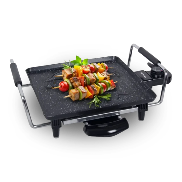 Sogo BAR-SS-1217 electric griddle Freestanding 1200 W Black