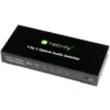 Techly Switch Audio Toslink 4 ports with IR Remote Control IDATA TOS-SW4