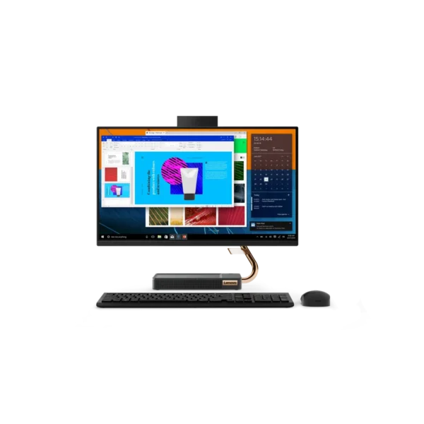 Lenovo IdeaCentre 5 Intel® Core™ i7 i7-10700T 60.5 cm (23.8″) 1920 x 1080 pixels All-in-One PC 16 GB DDR4-SDRAM 512 GB SSD Wi-Fi 6 (802.11ax) Black