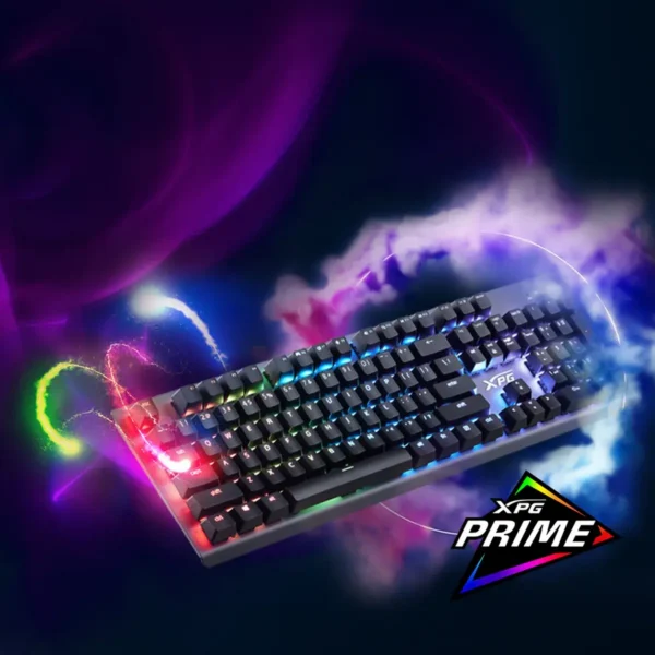 XPG MAGE keyboard Gaming USB QWERTY Spanish Black