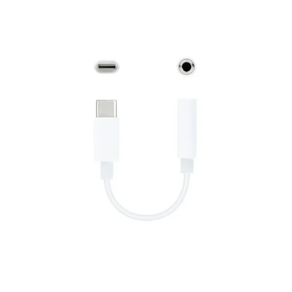 Nanocable 10.24.1205-W audio cable 0.11 m 3.5mm USB Type-C White