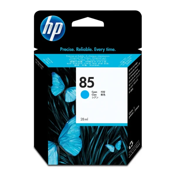 HP 85 28-ml Cyan DesignJet Ink Cartridge
