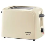 Siemens TT3A0107 toaster 2 slice(s) 980 W Grey