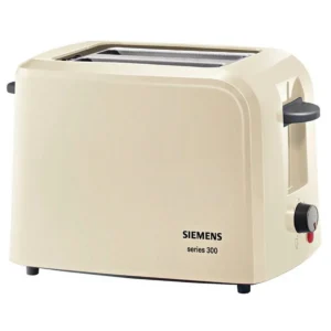 Siemens TT3A0107 toaster 2 slice(s) 980 W Grey