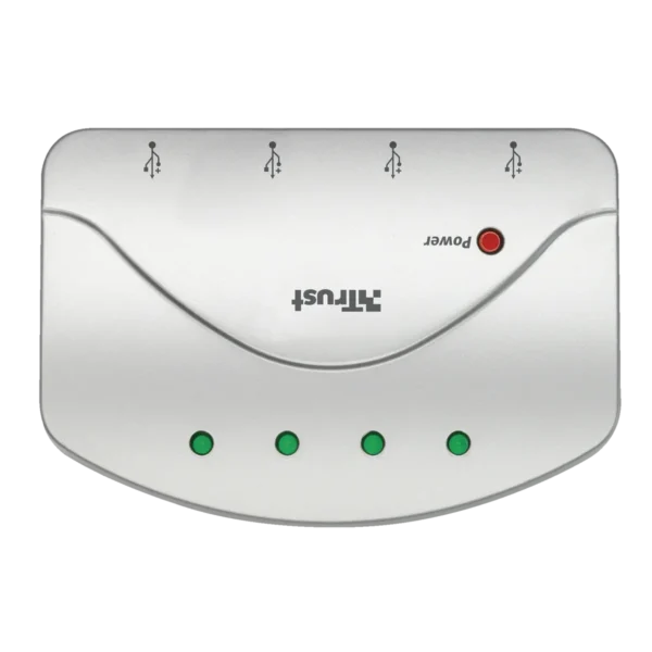 Trust 4 Port USB2 Powered Hub HU-5540 480 Mbit/s Silver