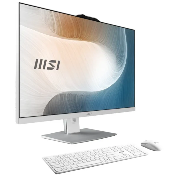 MSI Modern AM272P 1M-693FR Intel Core 7 150U 68.6 cm (27″) 1920 x 1080 pixels All-in-One PC 16 GB DDR5-SDRAM 1 TB SSD Windows 11 Home Wi-Fi 6E (802.11ax) White