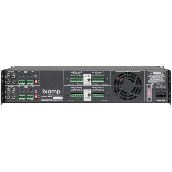 Biamp Commercial Audio REVAMP4120T 4.0 channels Performance/stage Black