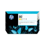 HP 80 175-ml Yellow DesignJet Ink Cartridge print head