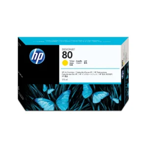 HP 80 175-ml Yellow DesignJet Ink Cartridge print head