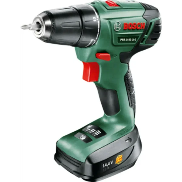 Bosch PSR 1440 LI-2 Keyless 1.15 kg Black, Green
