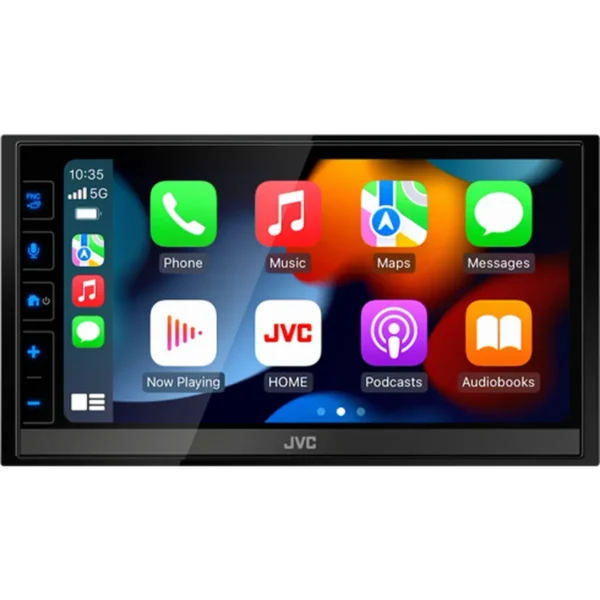 JVC KW-M785DBW car media receiver Black Wi-Fi 200 W Bluetooth