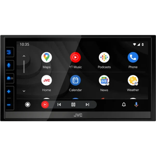 JVC KW-M785DBW car media receiver Black Wi-Fi 200 W Bluetooth