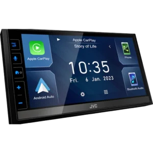 JVC KW-M785DBW car media receiver Black Wi-Fi 200 W Bluetooth